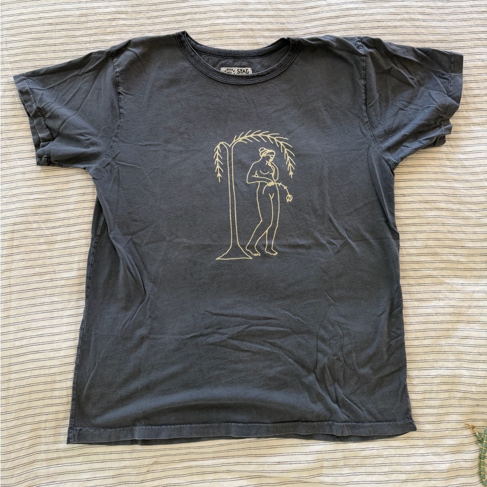 Stag x House of Land tee